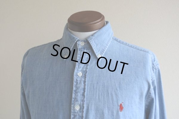 画像5: RalphLauren シャンブレーBDシャツ　 表記M 