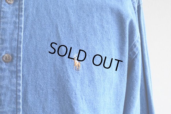 画像6: RalphLauren デニムBDシャツ  表記8