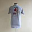 画像1: 1980s FRUIT OF THE LOOM ポケットTシャツ　<br>ハンドペイント　<br>表記M<br> (1)