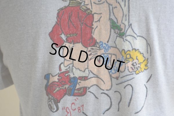 画像12: 1980s FRUIT OF THE LOOM ポケットTシャツ　 ハンドペイント　 表記M 