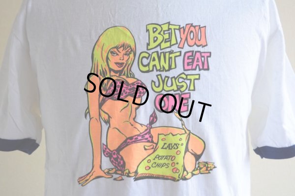 画像6: 1970s LAY'S リンガーTシャツ　 DEAD STOCK　 表記M 