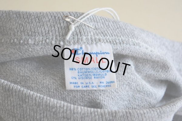 画像12: 1980s Champion 88/12Tシャツ　 ワンポイント　 表記S 