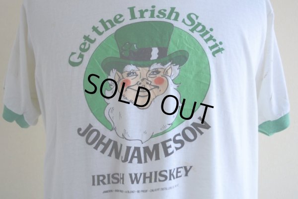 画像7: 1980s JAMESON リンガーTシャツ　 両面プリント　 実寸ML 