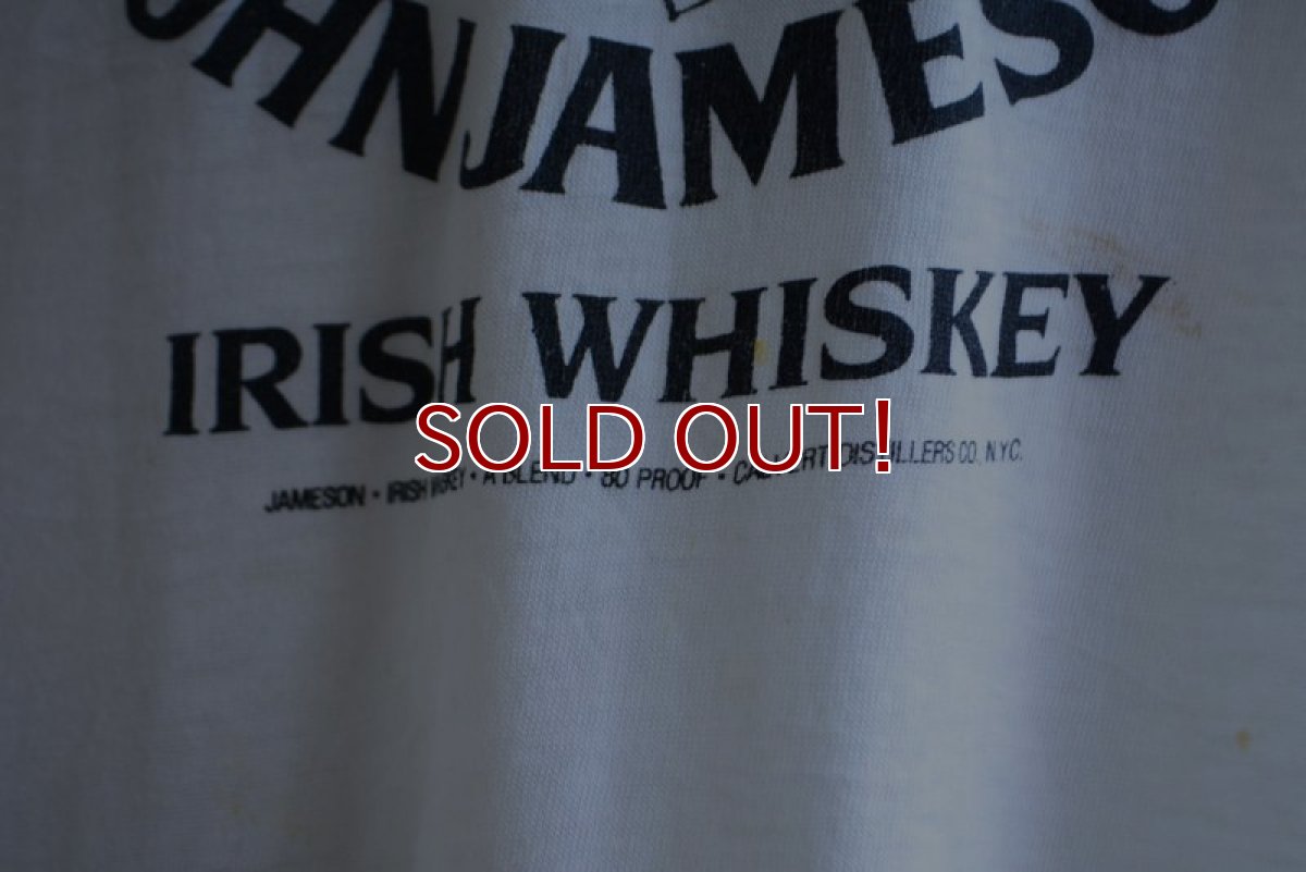 画像9: 1980s JAMESON リンガーTシャツ　 両面プリント　 実寸ML  (9)