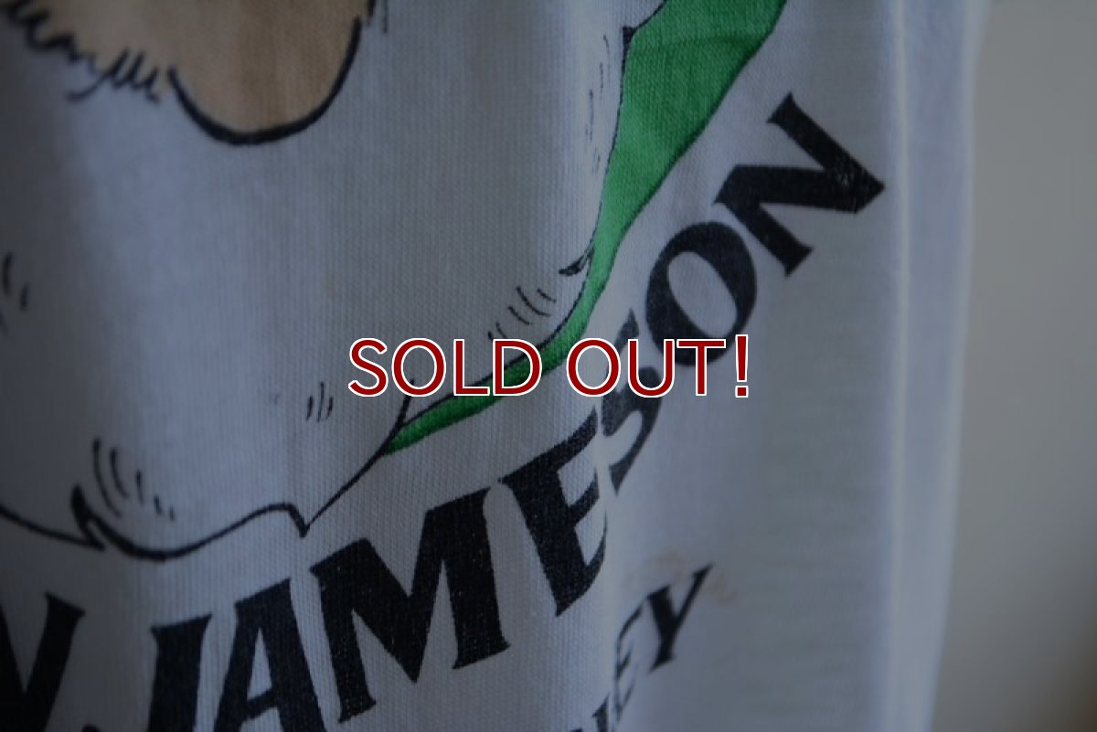 画像8: 1980s JAMESON リンガーTシャツ　 両面プリント　 実寸ML  (8)