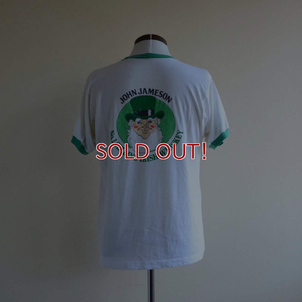 画像3: 1980s JAMESON リンガーTシャツ　 両面プリント　 実寸ML  (3)