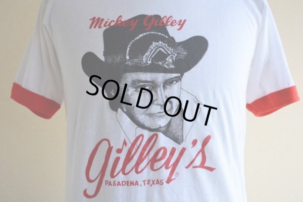 画像8: 1980s Gilley's リンガーTシャツ  両面プリント  表記L