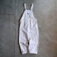 画像1: 1990s Carhartt 生成りオーバーオール　<br>MADE IN USA　<br>表記W36 L30<br> (1)