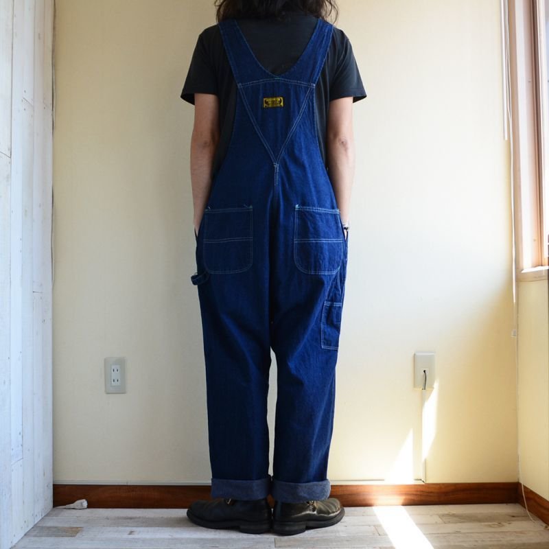 画像3: 1970s WASHINGTON DEE CEE デニムオーバーオール 表記W42 L30