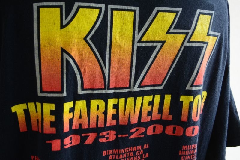 2000s KISS THE FAREWELL TOUR Tシャツ 表記XL - 古着屋HamburgCafe