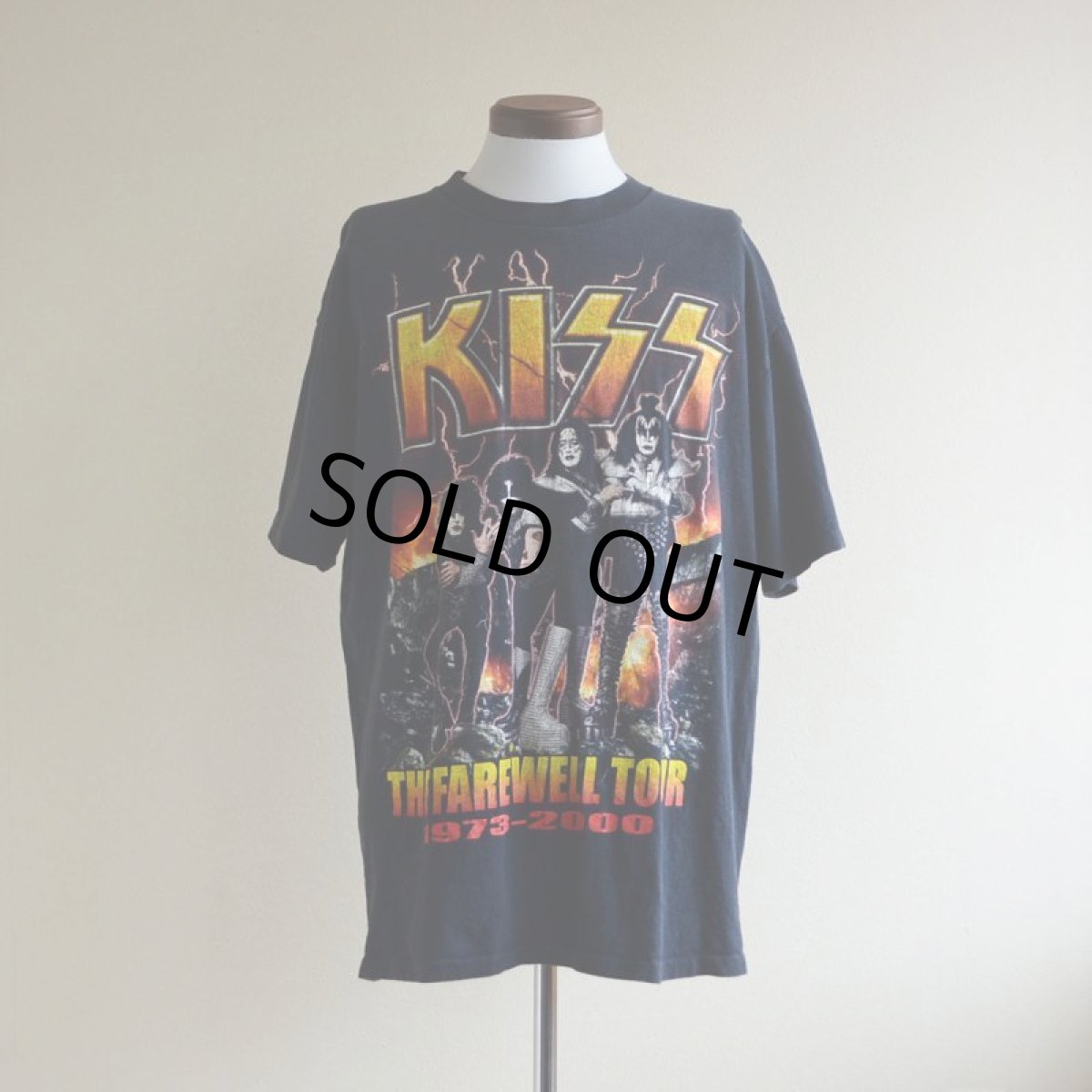 画像1: 2000s KISS THE FAREWELL TOUR Tシャツ　 表記XL  (1)