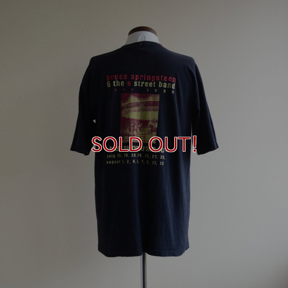 画像3: 1990s BRUCE SPRINGSTEEN & THE E STREET BAND TOUR 1999 Tシャツ　 表記L  (3)