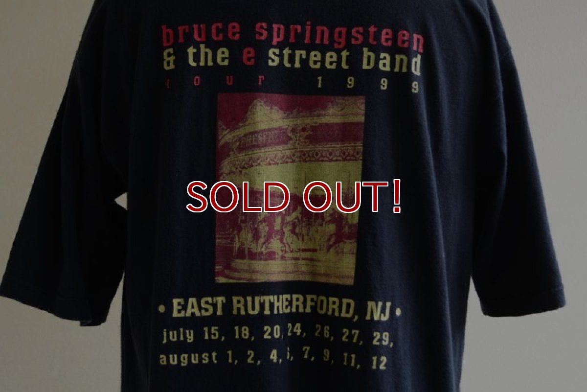 画像12: 1990s BRUCE SPRINGSTEEN & THE E STREET BAND TOUR 1999 Tシャツ　 表記L  (12)