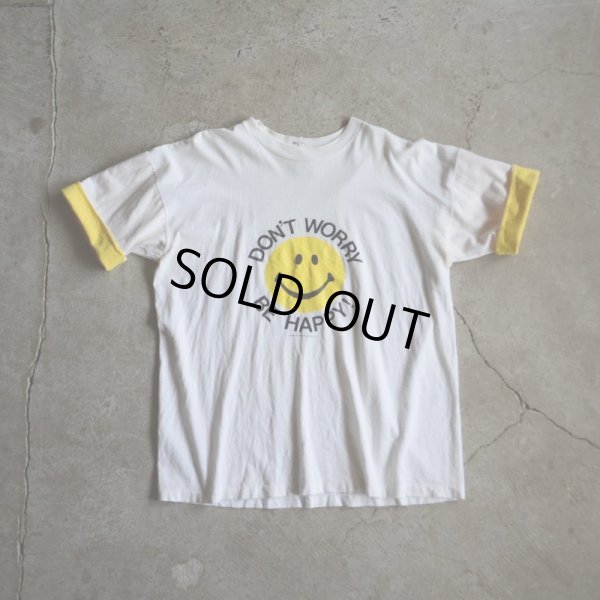 画像5: 1980s DON'T WORRY BE HAPPY スマイルTシャツ　 HEARTLAND APPAREL　 表記XL 