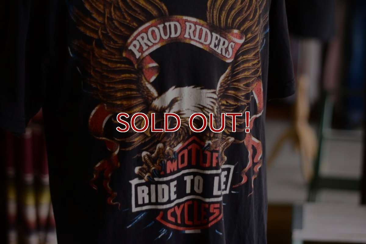 画像6: 1990s PROUD RIDERS EAGLE Tシャツ　 表記M  (6)