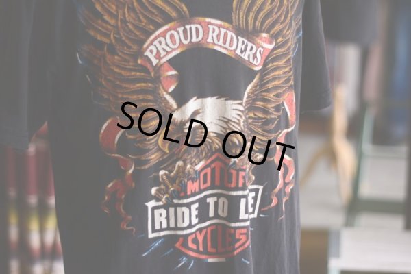 画像6: 1990s PROUD RIDERS EAGLE Tシャツ  表記M
