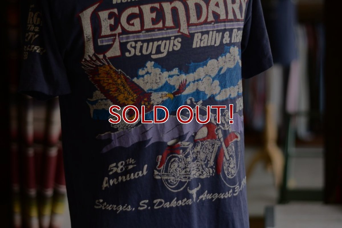 画像5: 1990s STURGIS RALLY & RACES 58th ANNUAL Tシャツ　 表記M  (5)
