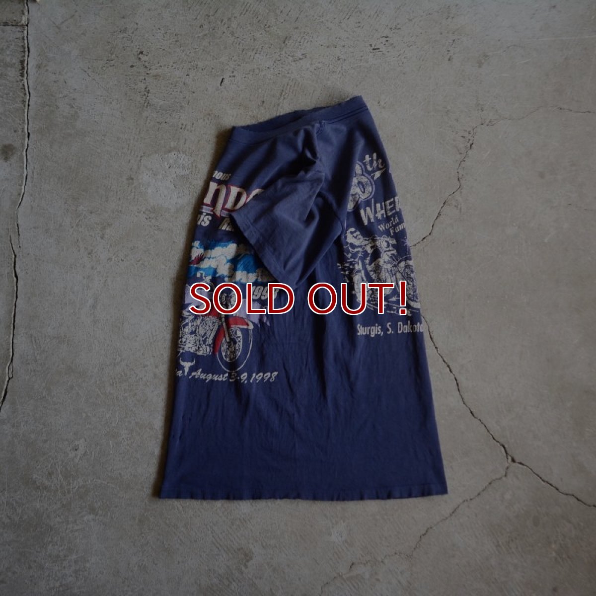 画像1: 1990s STURGIS RALLY & RACES 58th ANNUAL Tシャツ　 表記M  (1)