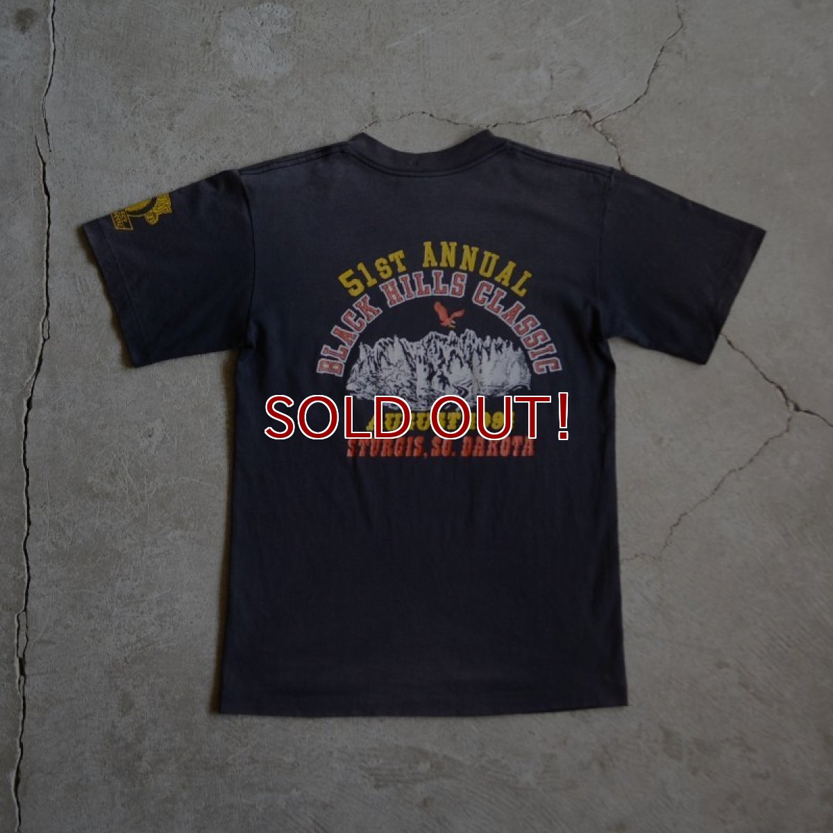画像4: 1990s STURGIS BLACK HILLS CLASSIC 51st ANNUAL Tシャツ　 表記M  (4)