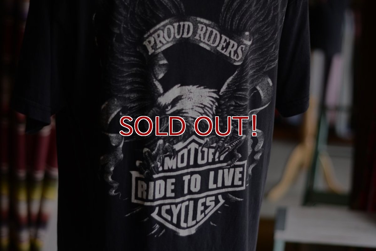 画像5: 1990s PROUD RIDERS EAGLE Tシャツ　 表記M  (5)
