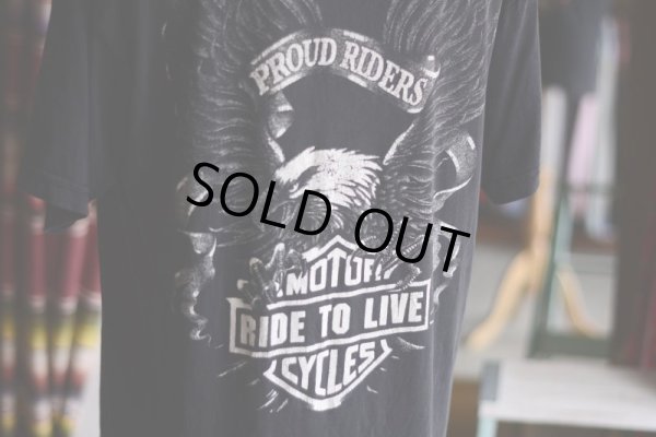 画像5: 1990s PROUD RIDERS EAGLE Tシャツ  表記M
