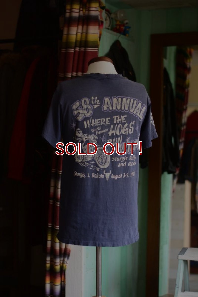 画像3: 1990s STURGIS RALLY & RACES 58th ANNUAL Tシャツ　 表記M  (3)