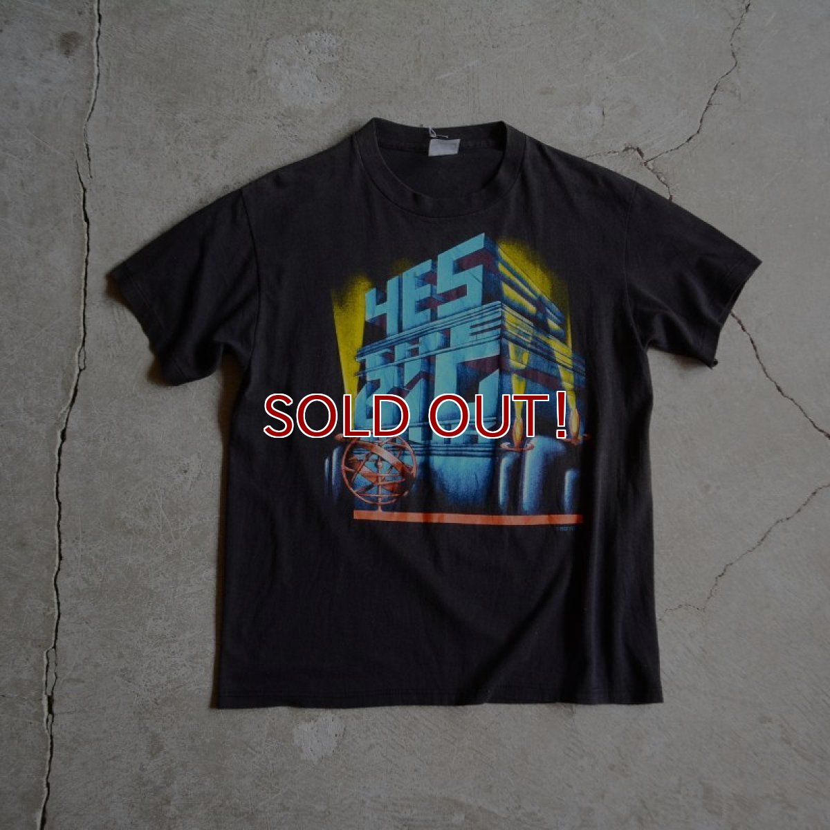 画像1: 1980s YES THE BIG TOUR Tシャツ　 表記L  (1)