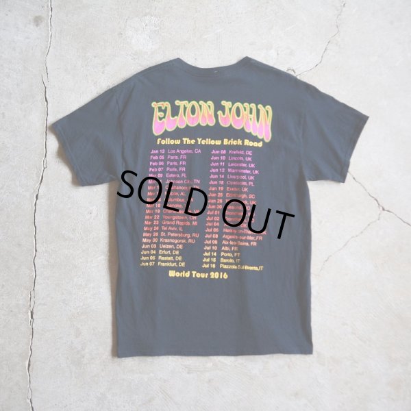 画像6: 2000s〜 ELTON JOHN GOODBYE YELLOW BRICK ROAD 2016 WORLD TOUR Tシャツ　 表記L 