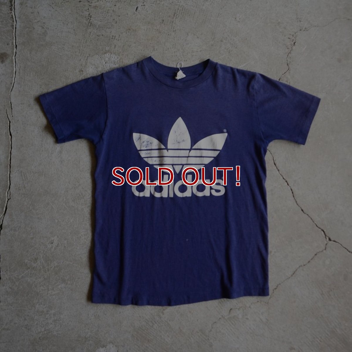 画像5: 1980s adidas トレフォイルTシャツ　 表記M  (5)