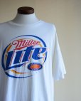 画像1: 1990s〜 MILLER LITE Tシャツ　<br>表記XL<br> (1)