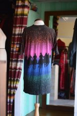 画像3: 1990s カウボーイシルエット総柄Tシャツ　 表記L  (3)