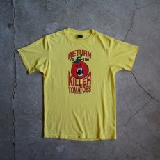 画像2: 1980s Return of the Killer Tomatoes 映画Tシャツ　 実寸ML  (2)