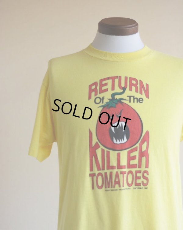 画像1: 1980s Return of the Killer Tomatoes 映画Tシャツ　 実寸ML 