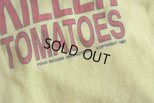 画像3: 1980s Return of the Killer Tomatoes 映画Tシャツ　 実寸ML 