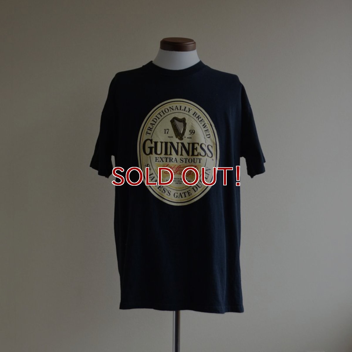 画像1: 1990s〜 GUINNESS BEER Tシャツ　 表記XL  (1)