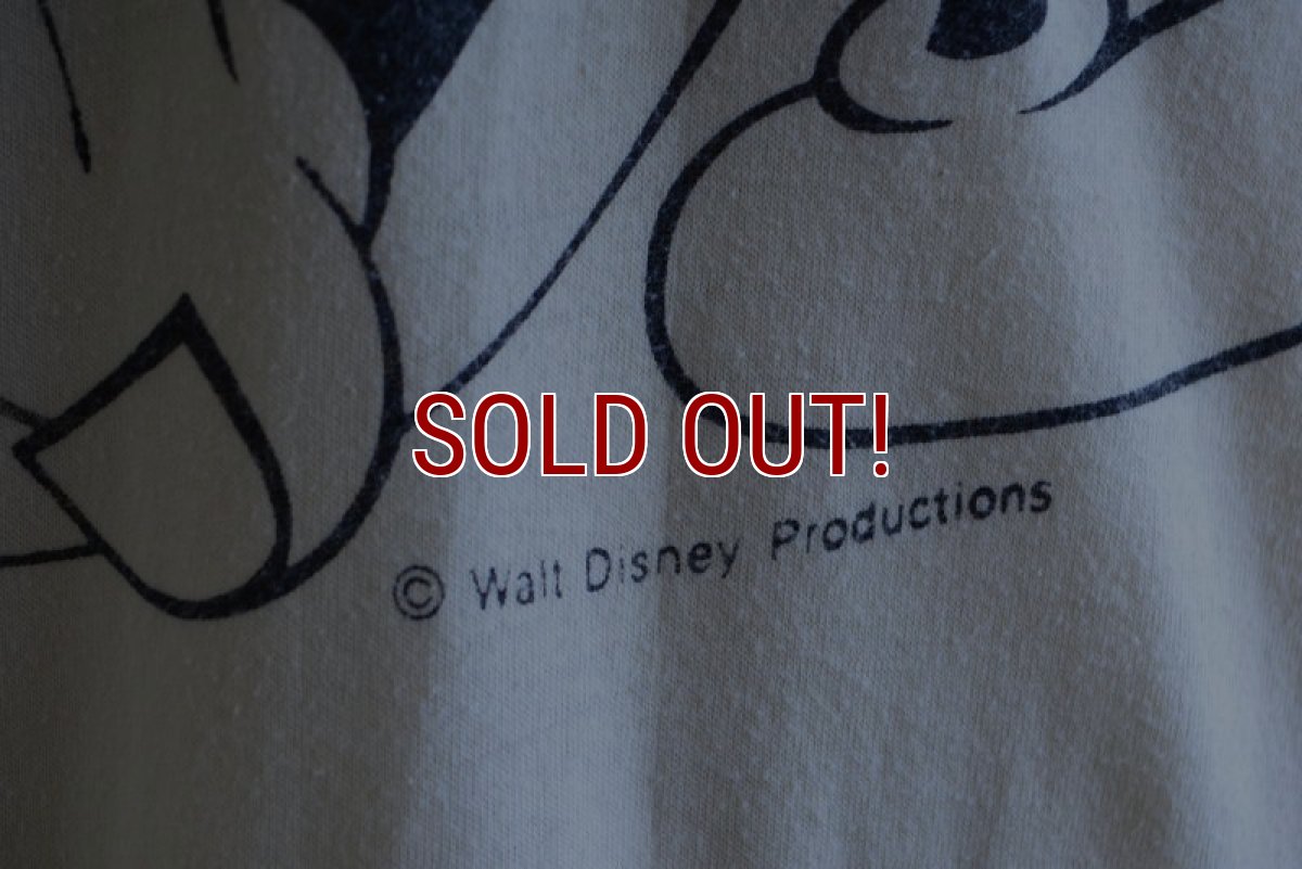 画像8: 1980s MICKEY MOUSE リンガーTシャツ　 実寸ML  (8)