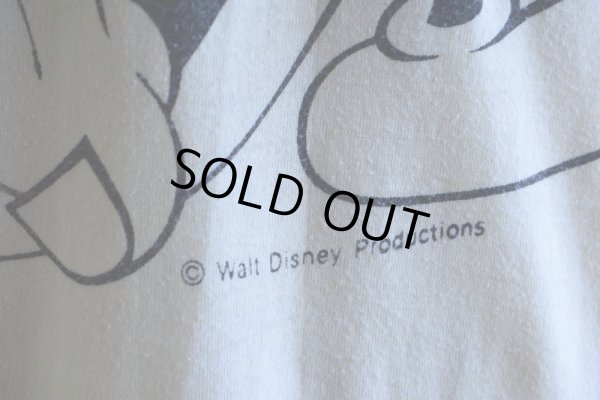 画像8: 1980s MICKEY MOUSE リンガーTシャツ　 実寸ML 