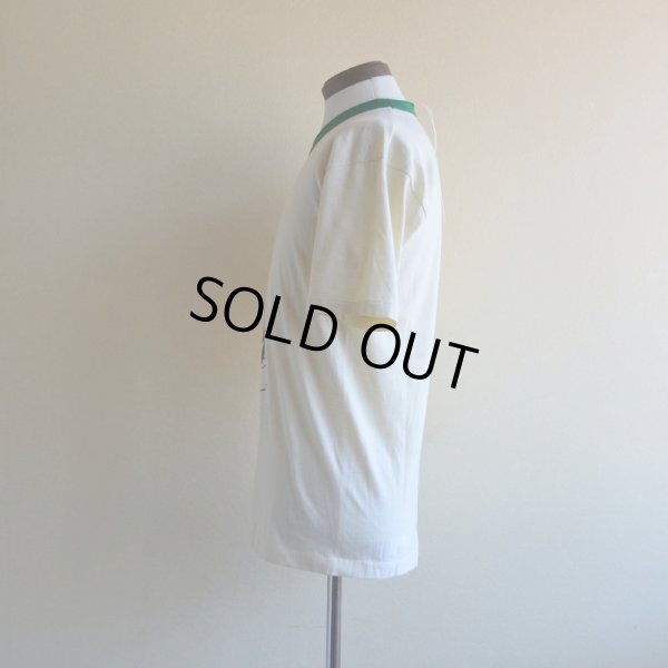 画像4: 1980s MICKEY MOUSE リンガーTシャツ　 実寸ML 