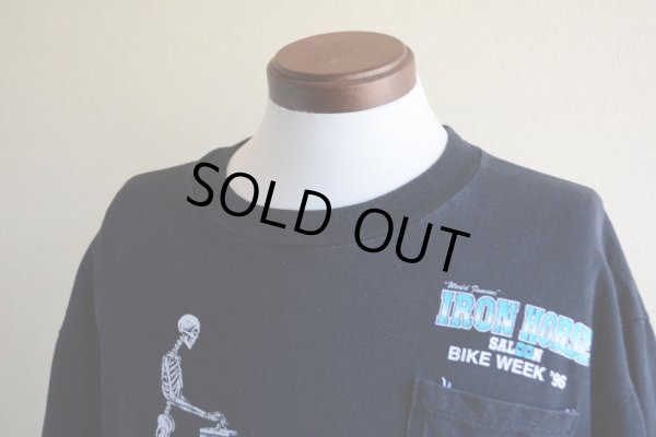 画像6: 1990s IRON HORSE SALOON BIKE WEEK '96 ポケットTシャツ　 表記L 