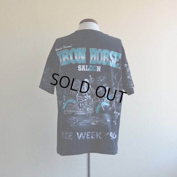 画像3: 1990s IRON HORSE SALOON BIKE WEEK '96 ポケットTシャツ　 表記L 