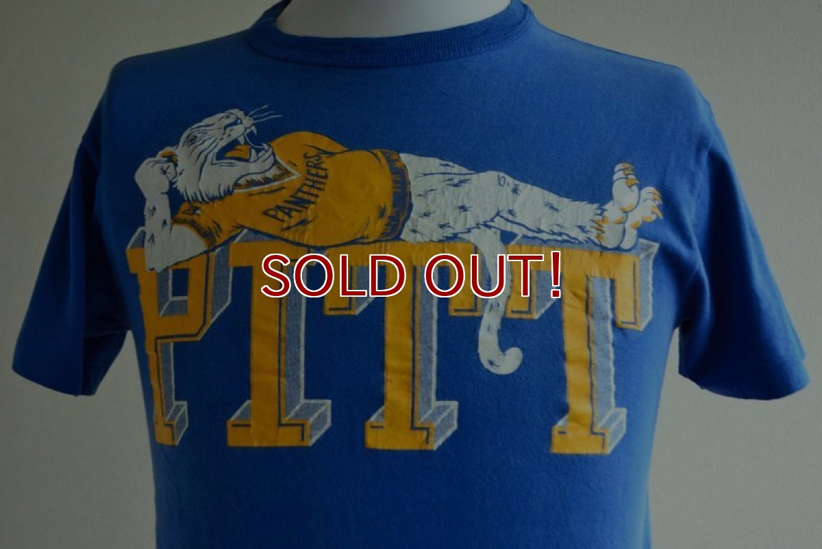 画像7: 1980s PITTSBURGH PANTHERS Tシャツ　 表記M  (7)