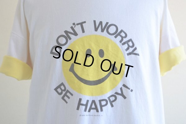 画像7: 1980s DON'T WORRY BE HAPPY スマイルTシャツ　 HEARTLAND APPAREL　 表記XL 