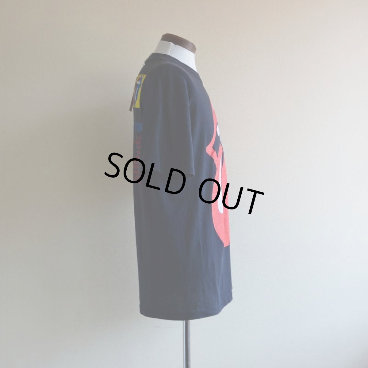 画像2: 1980s THE ROLLING STONES THE NORTH AMERICAN TOUR 1989 Tシャツ　 実寸L  (2)