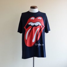 画像1: 1980s THE ROLLING STONES THE NORTH AMERICAN TOUR 1989 Tシャツ　 実寸L  (1)