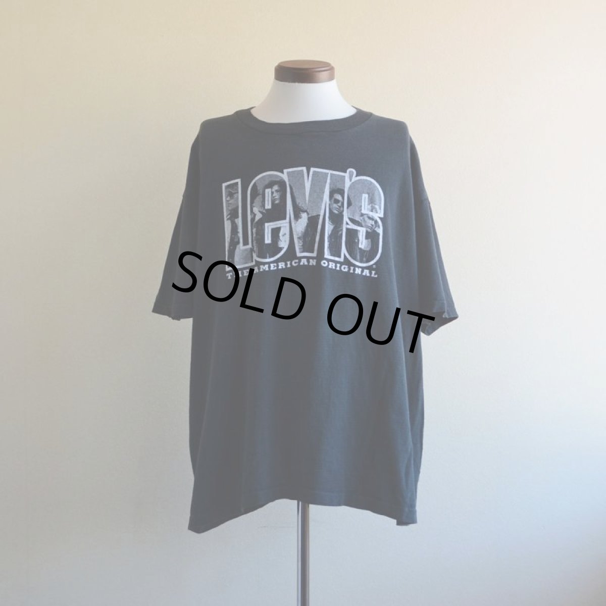 画像1: 1990s LEVI'S ロゴTシャツ　 表記XL  (1)