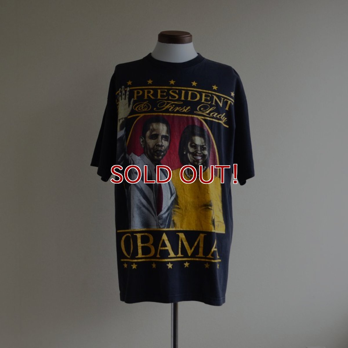 画像1: PRESIDENT OBAMA Tシャツ　 表記XL  (1)