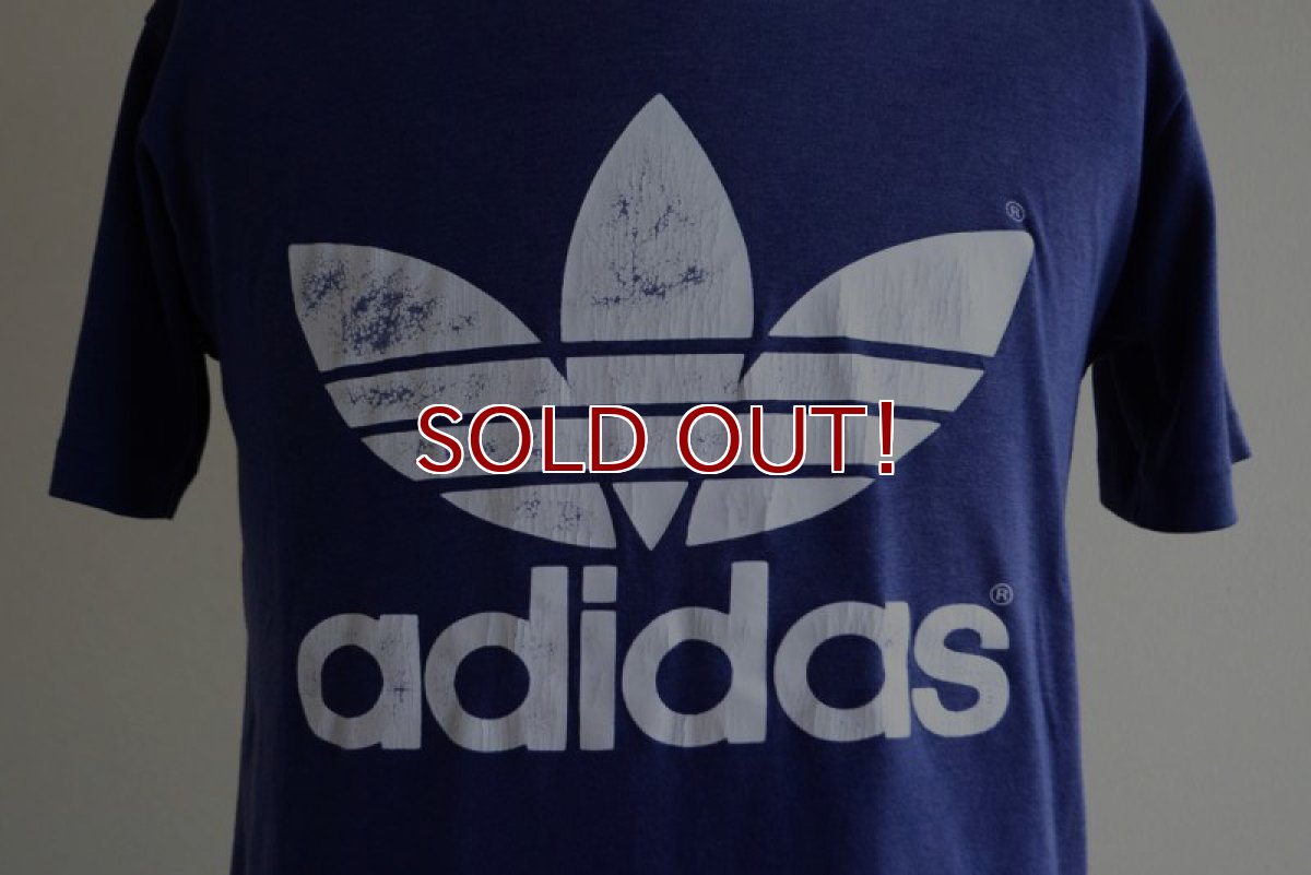 画像8: 1980s adidas トレフォイルTシャツ　 表記M  (8)