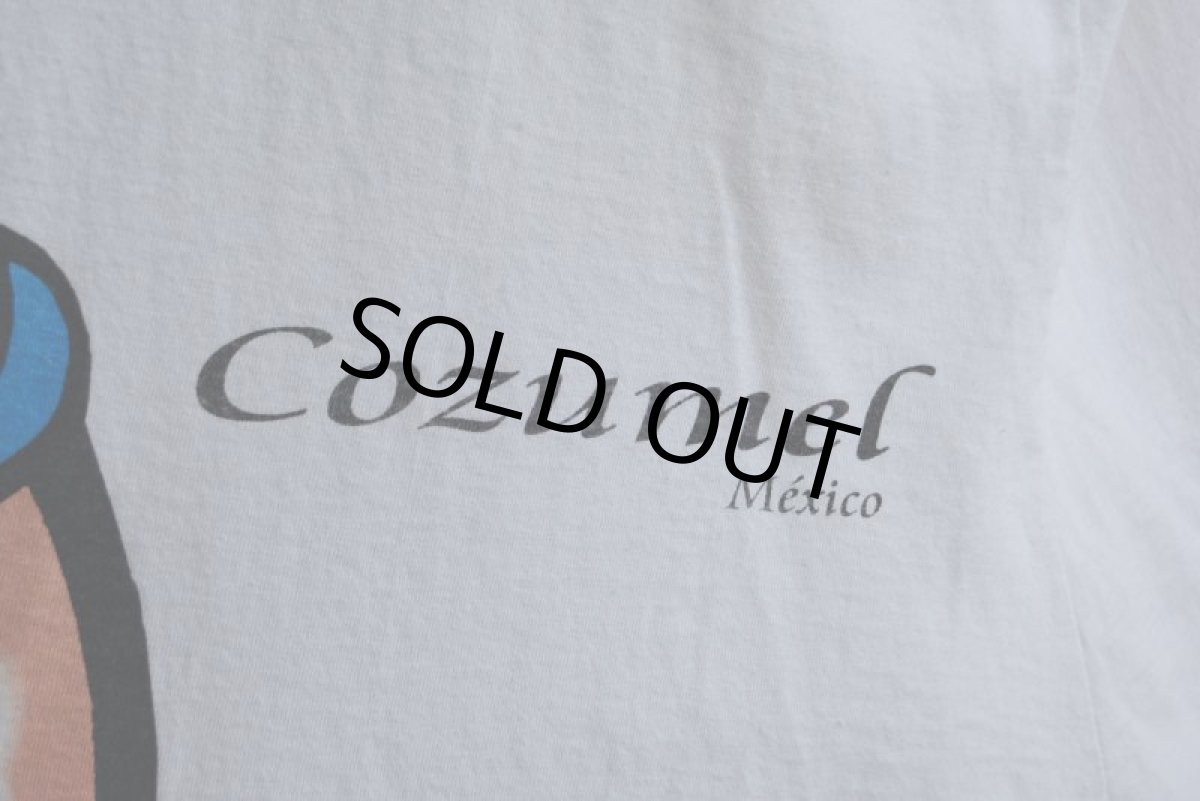 画像6: 1990s〜 ビキニだまし絵Tシャツ　 両面プリント　 実寸XL〜  (6)