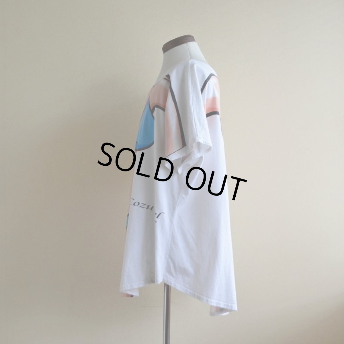 画像4: 1990s〜 ビキニだまし絵Tシャツ　 両面プリント　 実寸XL〜  (4)