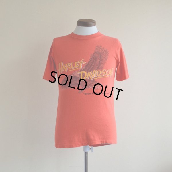 画像1: 1980s Harley-Davidson “Never in the shadows” Tシャツ　 表記S 
